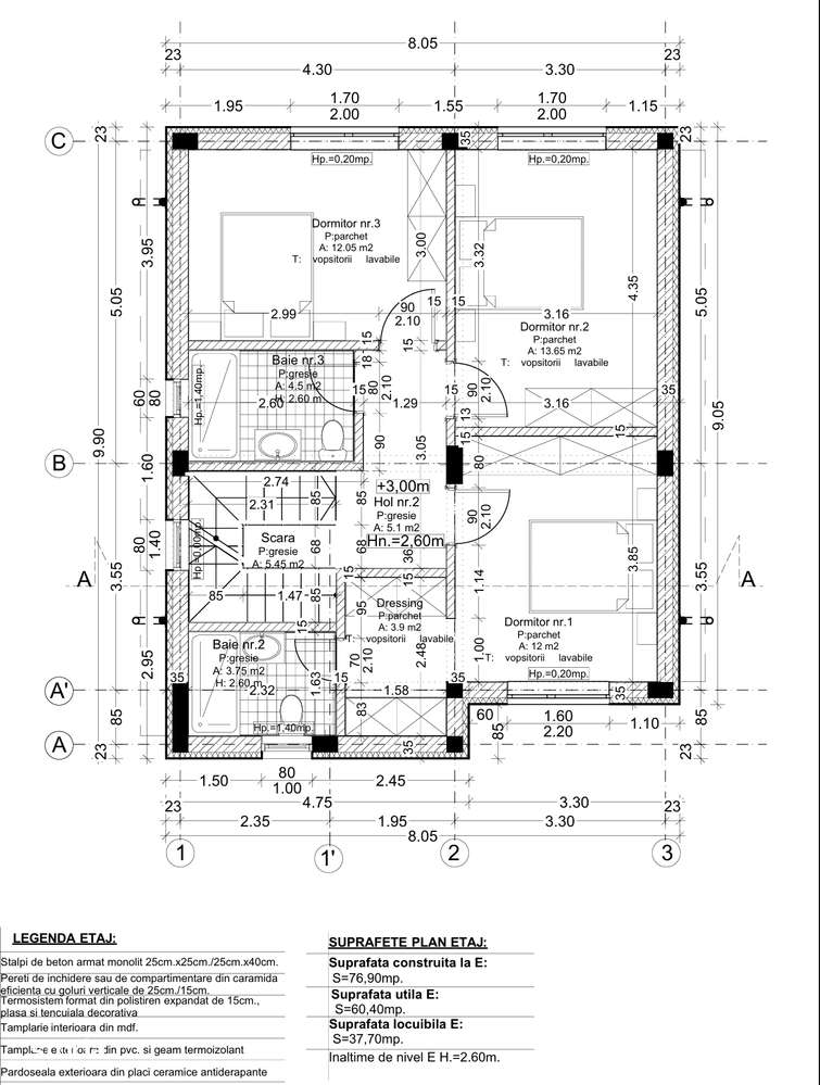 Vila/Casa individuala 5 camere-teren 428 mp/Com.Berceni-6