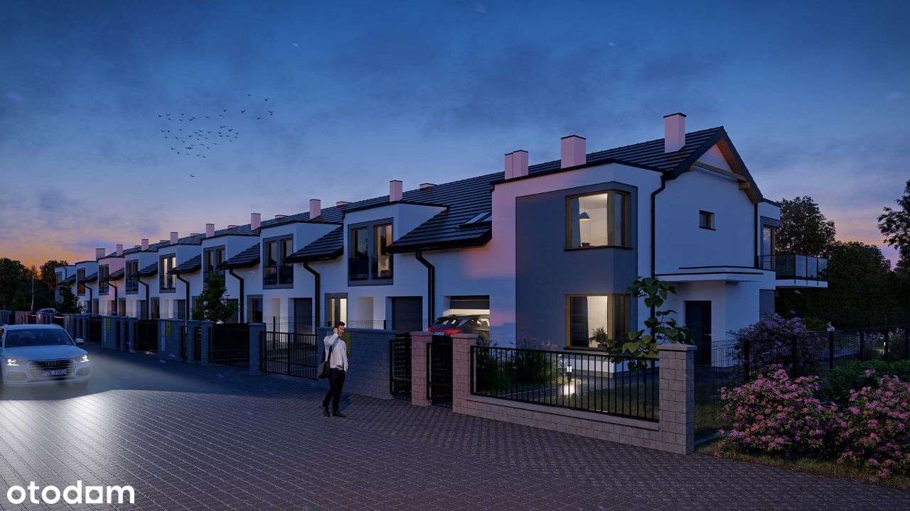 Dom w zabudowie szeregowej - OSIEDLE ŚNIEŻNA UL. PORĄBKI - Pełny obrazek: 5/9