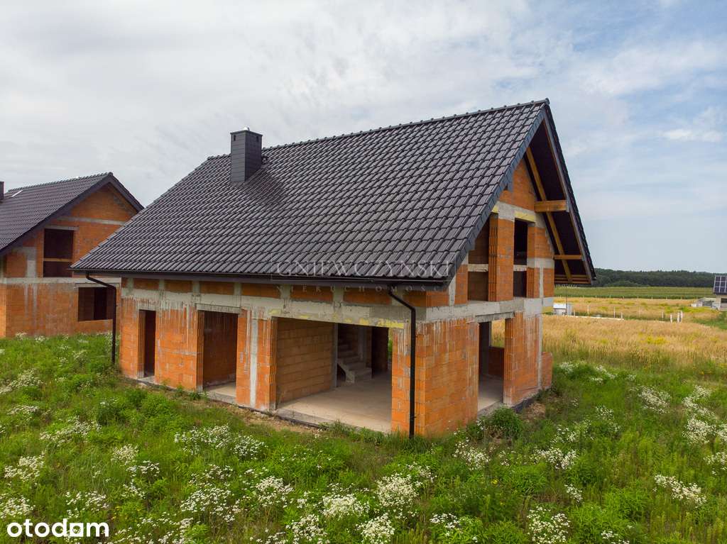 Dom w stanie surowym w spokojnej okolicy - Pełny obrazek: 4/6