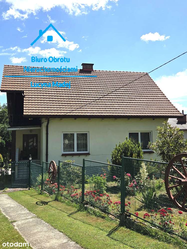 Dom 150m2 z ładnym widokiem, blisko Jeziora Mucharskiego 1 .04 ha.-1