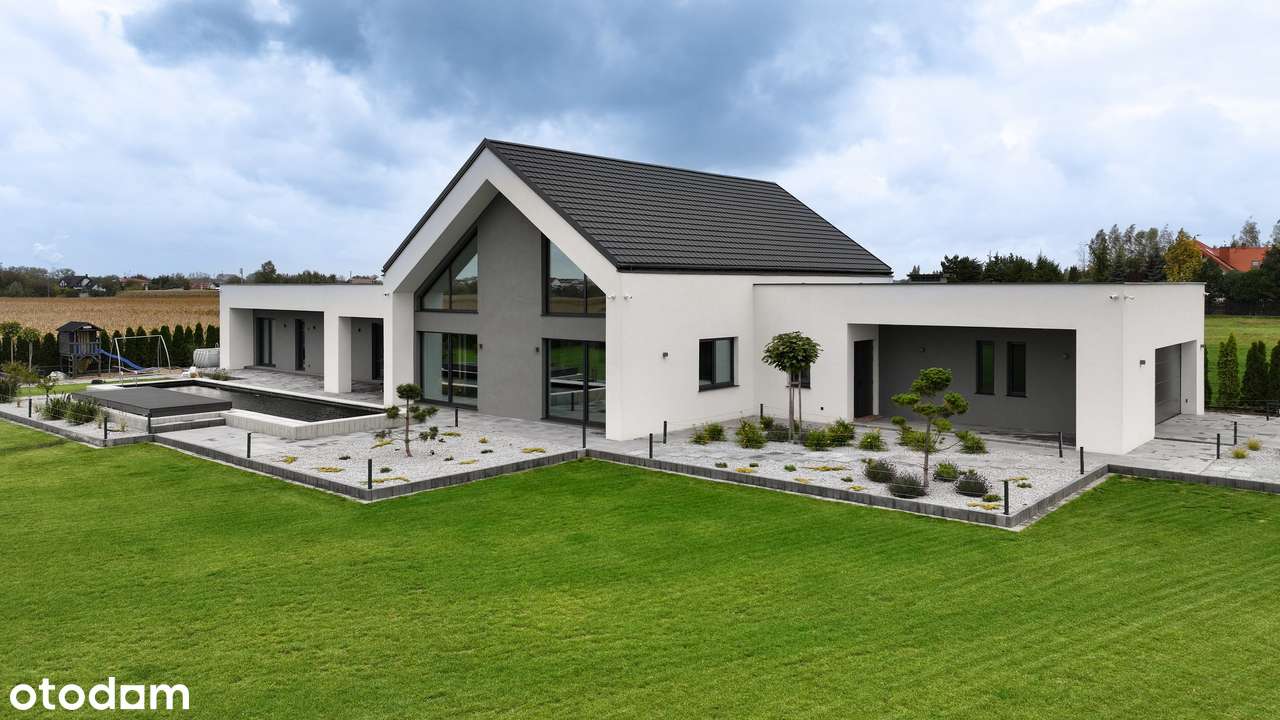 Nowoczesny Luksusowy Dom z Basenem Koipond w Nowe Gulczewo / Płock - Pełny obrazek: 5/19