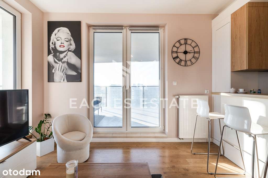 Apartament tuż przy Bulwarach - 2 duże tarasy - Pełny obrazek: 5/8