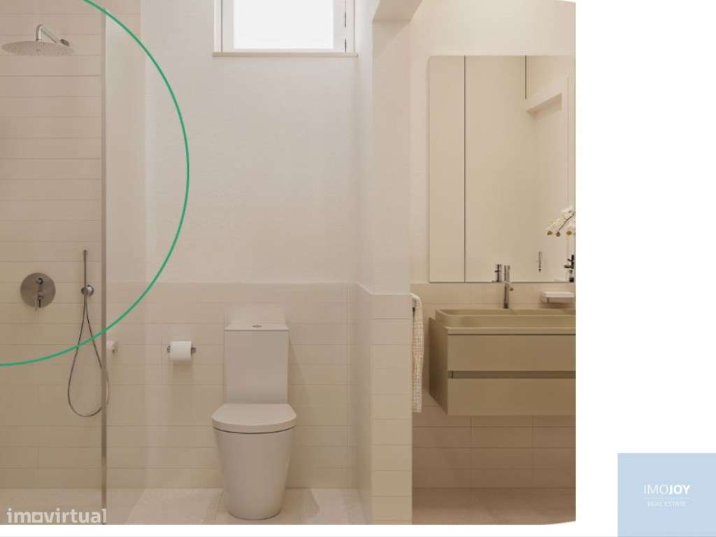 Apartamento T1 em Campo de Ourique - Grande imagem: 4/9