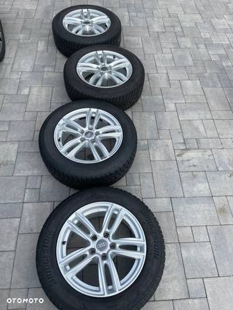 KOMPLET KOŁA FELGI AUDI ORYGINAŁ KOŁA 225/60R17 99H ZIMA - 1