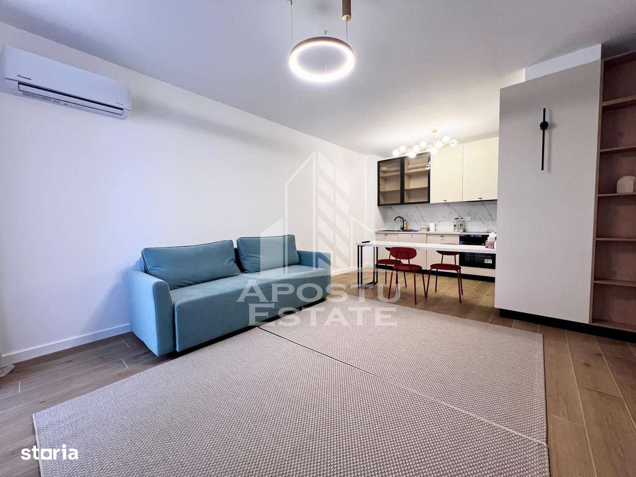 Apartament 2 camere, centrala pe imobil, loc de parcare, Torontalului - Imagine principală: 3/9