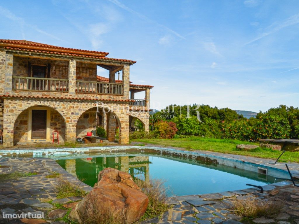 Belíssima Quintinha Rural com piscina