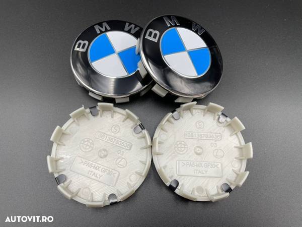 Set Capace Jante BMW 68mm - 4