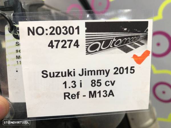 Motor Suzuki Jimny 1.3i 85Cv de 2015 - Ref: M13A - NO20301 - 9