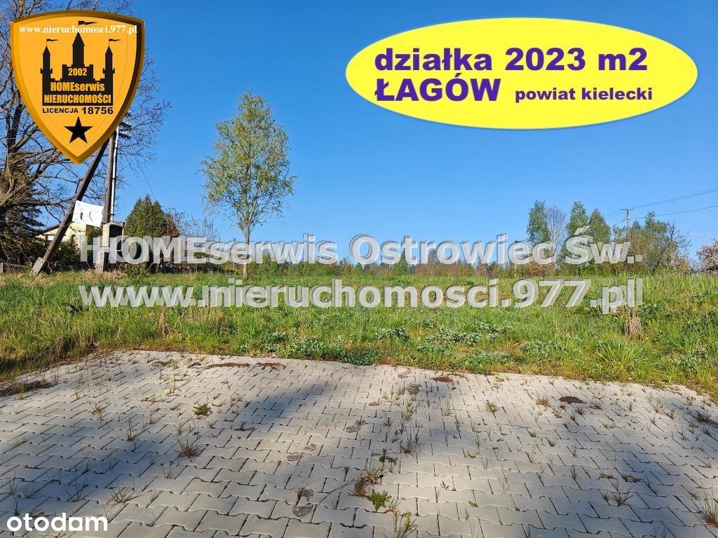 Działka na sprzedaż 2023 m2 Łagów ul.Rakowska