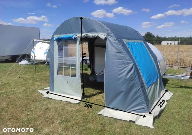 TOMPLAN TOMPLAN MINI TOMMY Przyczepa kempingowa CAMPER NOWA 750kg 2/3 osoby Kemping inst. gazowa wodna lodówka inst elektryczna szyberdach - 15