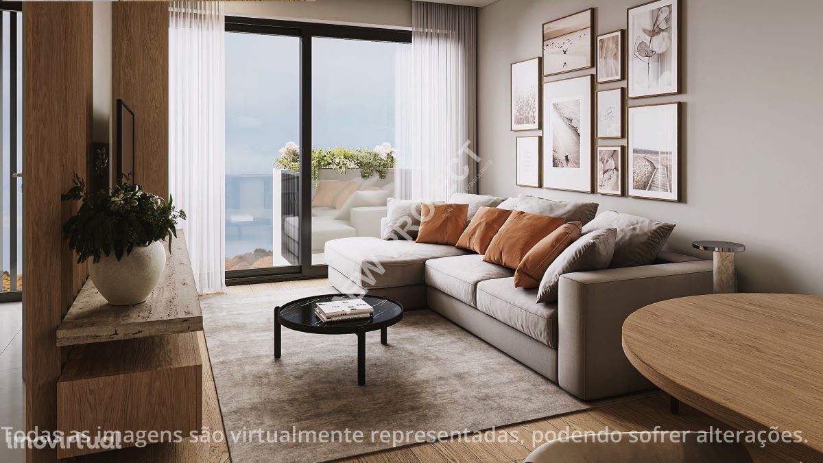 Apartamento T2 NOVO com Varanda  à Areosa