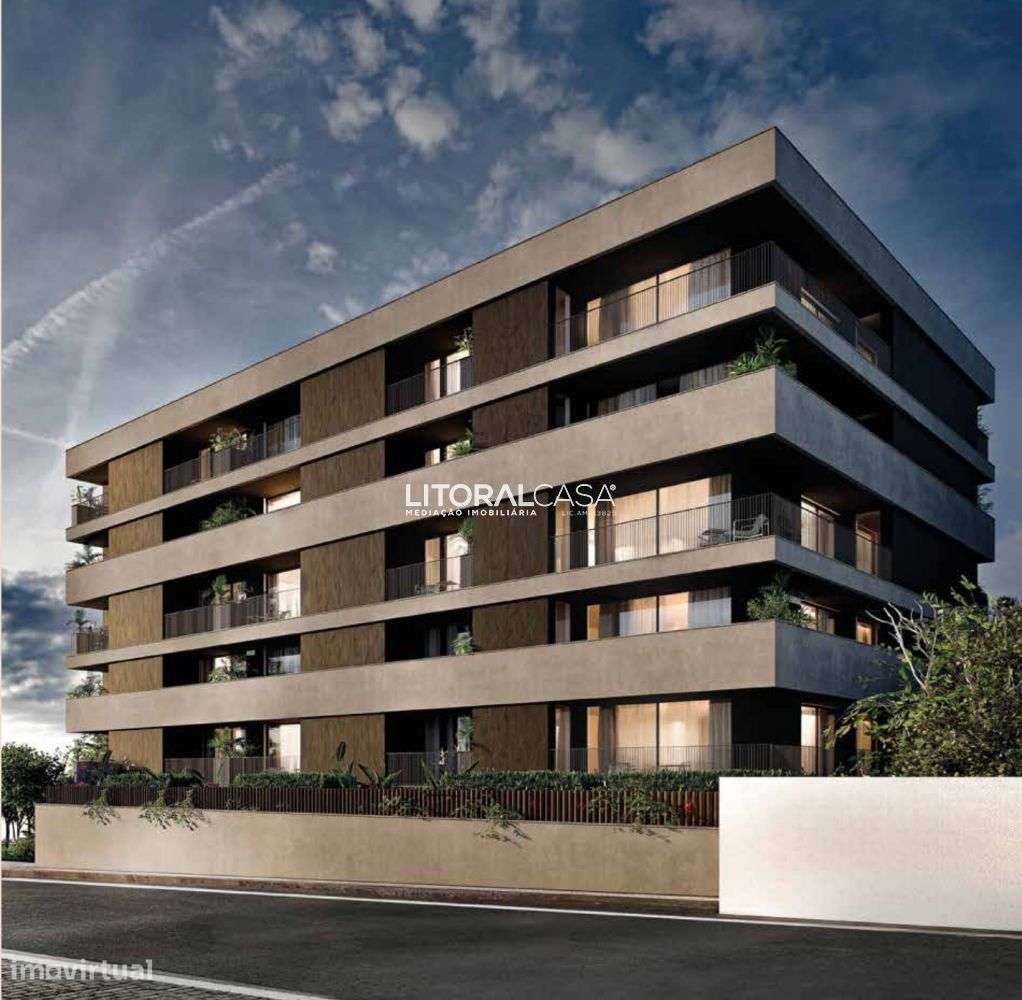 Apartamento T2 Novo - Terraço e Jardim - Grande imagem: 3/16