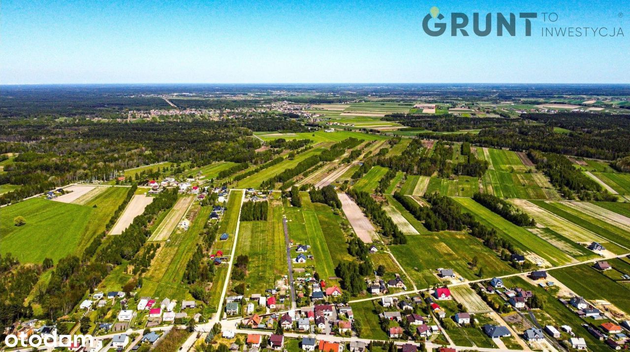 Działki budowlane - stacja PKP, dojazd do Warszawy