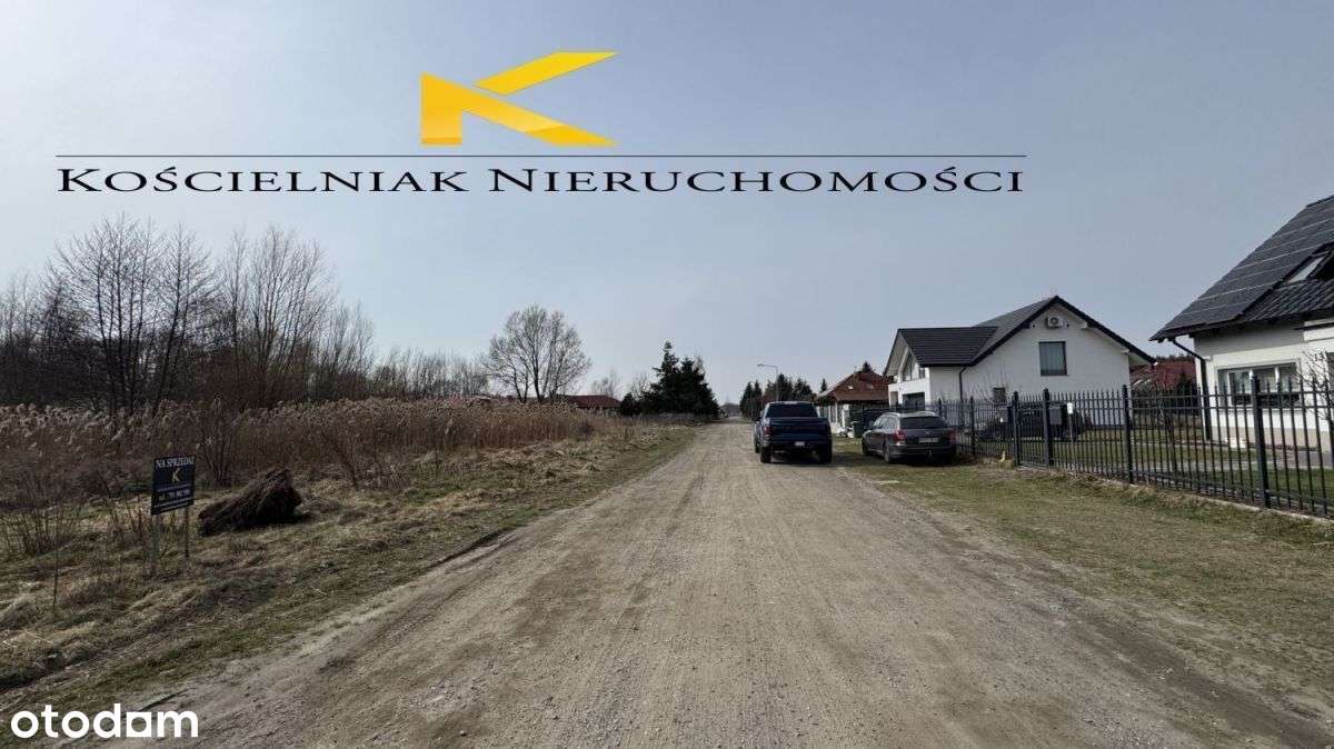 Narożna działka, pełne media, Ochla.-4