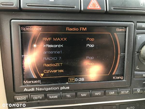 RADIO NAWIGACJA AUDI NAVIGATION PLUS A3 A4 A6 A8 TT KOD - 4