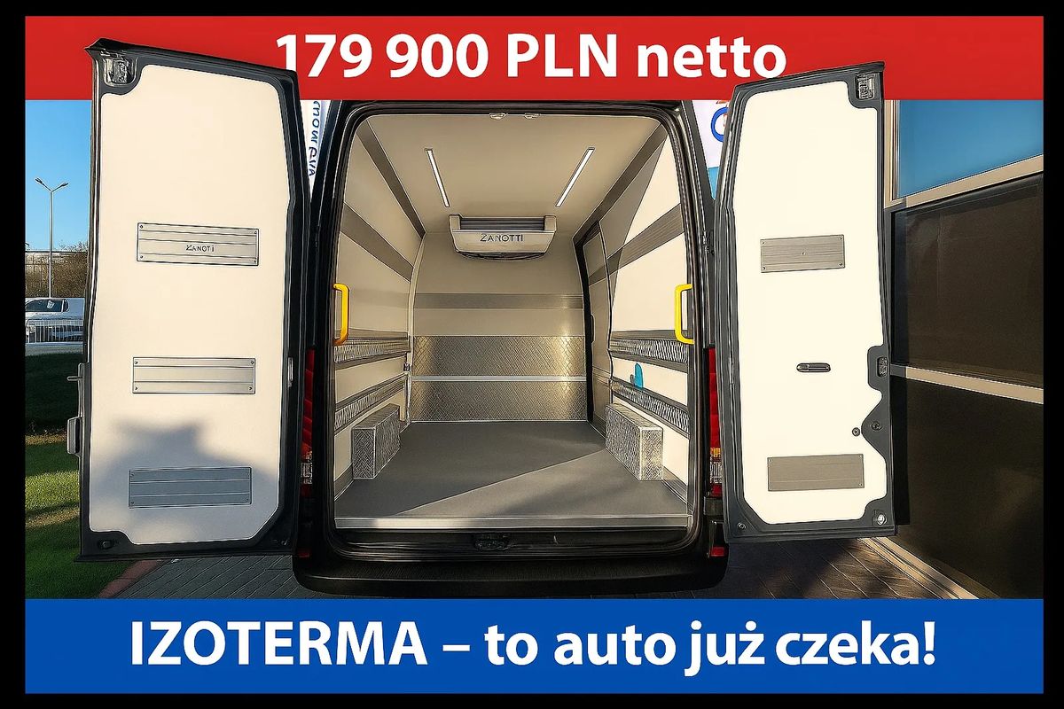 Iveco Daily 35S18V Furgon 16m³ Izoterma 0–5°C od ręki – gwarancja i bez czekania!