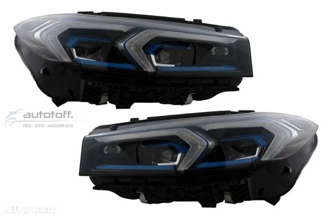 Pachet exterior compatibil cu BMW Seria 3 G20 (2018-2022) Conversie la Facelift Design - 4