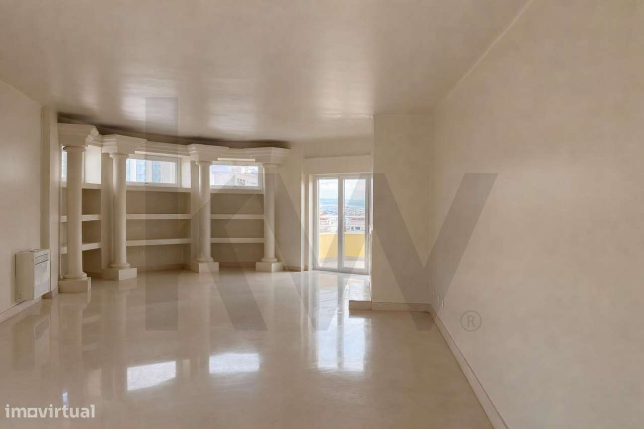 Apartamento T3 com 3 Suites, Varandas e Vista sobre Lisboa e o Rio – R - Grande imagem: 2/26