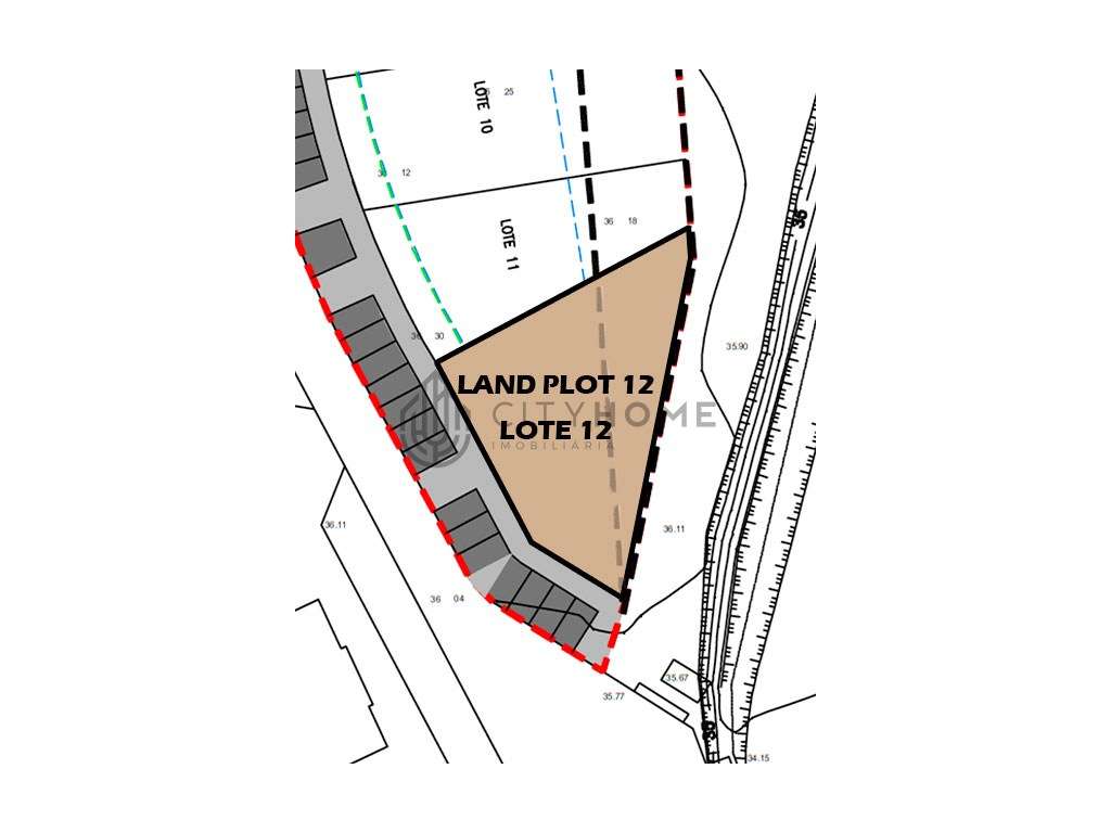 Lote de terreno para construção de moradia unifamilar - Grande imagem: 4/7