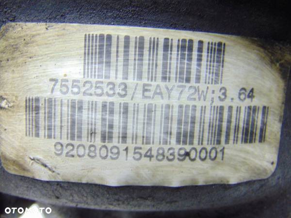 DYFERENCJAŁ DYFER PRZÓD BMW X5 E70 X6 E71 3.0D 7552533 3.64 - 5