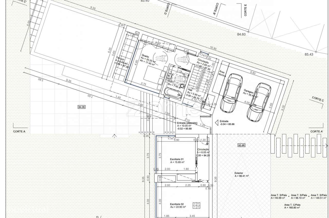 Terreno c/ Projeto Aprovado - Salir de Matos - Grande imagem: 3/17