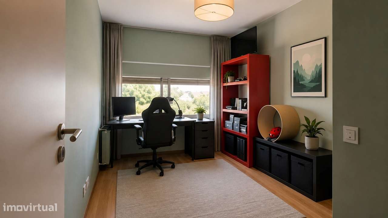 Apartamento T4 Duplex com terraço e 3 lugares de garagem-10