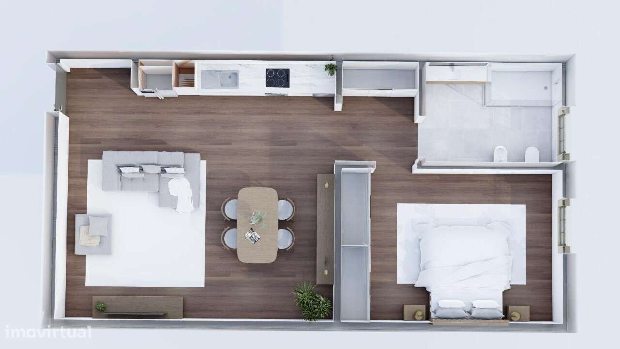 Apartamento T1 Centro Oliveira de Azeméis-15