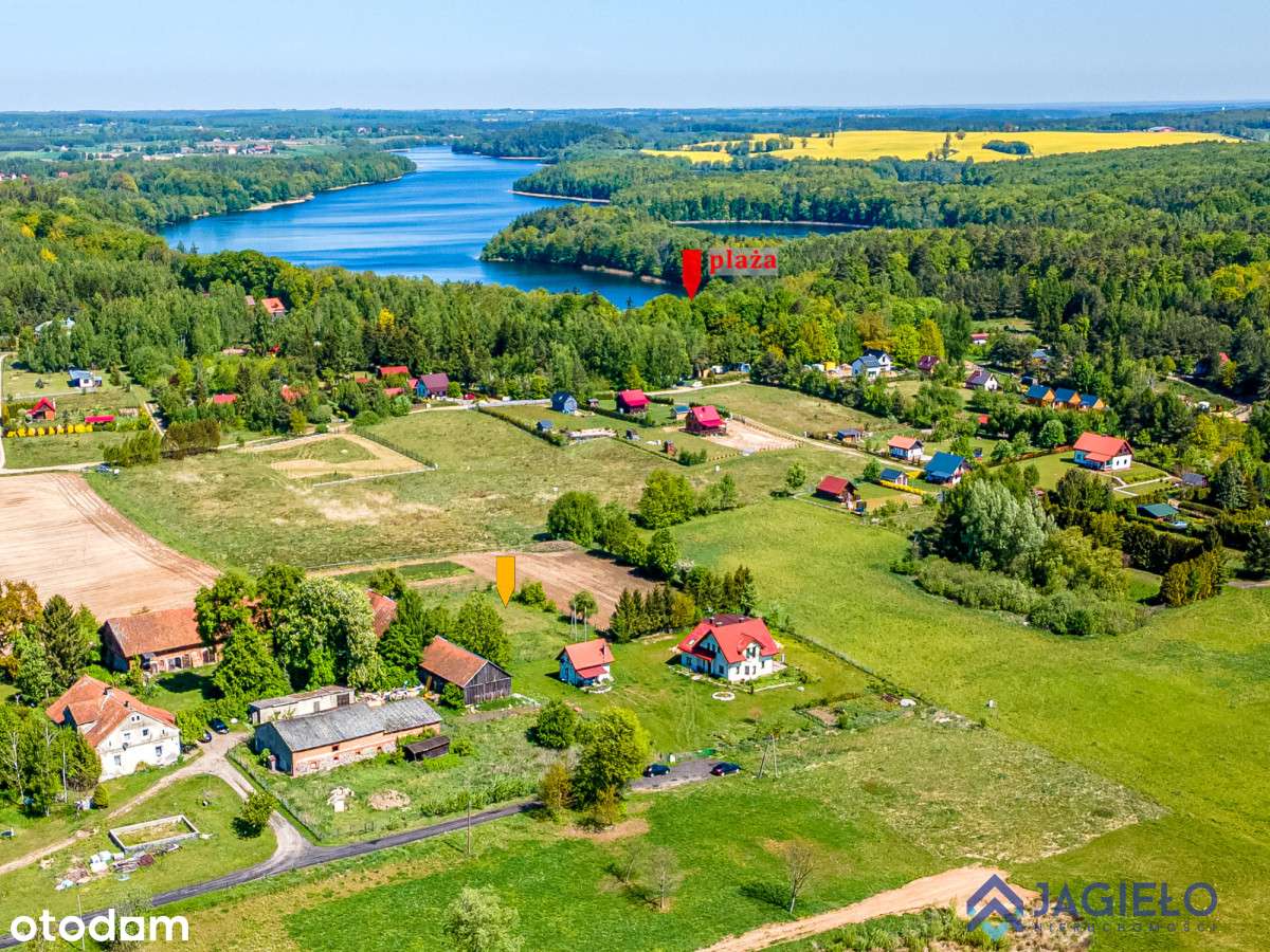 Działka idealna na wypoczynek, blisko jezior
