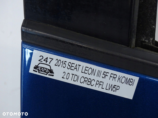 DRZWI PRAWY PRZÓD SEAT LEON III 5F KOMBI LW5P - 14