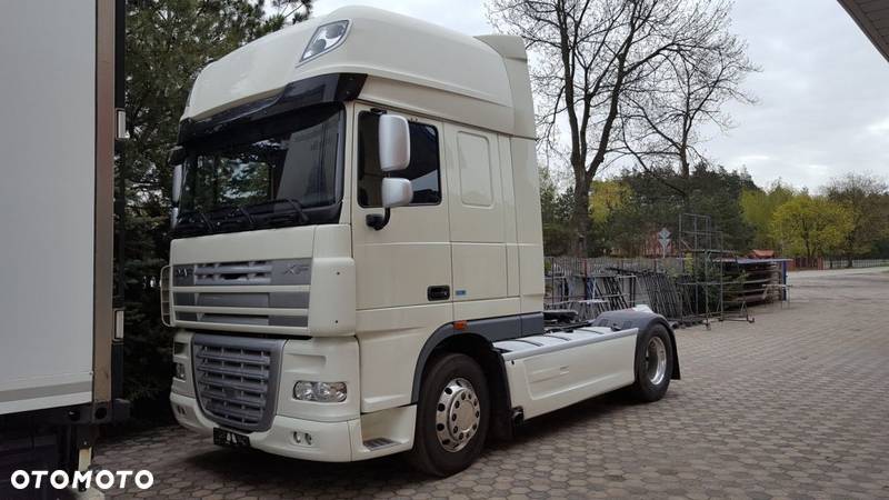 DAF XF 105 zabudowy międzyosiowe spojlery owiewki - 2