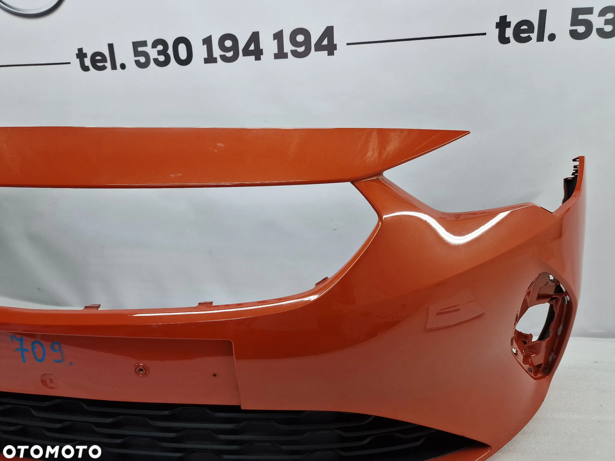 OPEL CORSA F 19- ZDERZAK PRZEDNI PRZÓD + KRATKA ŚRODKOWA I PRAWA BOCZNA , NR A009HJ01 / 9830280980 , NR AUKCJI NZ709 - 12