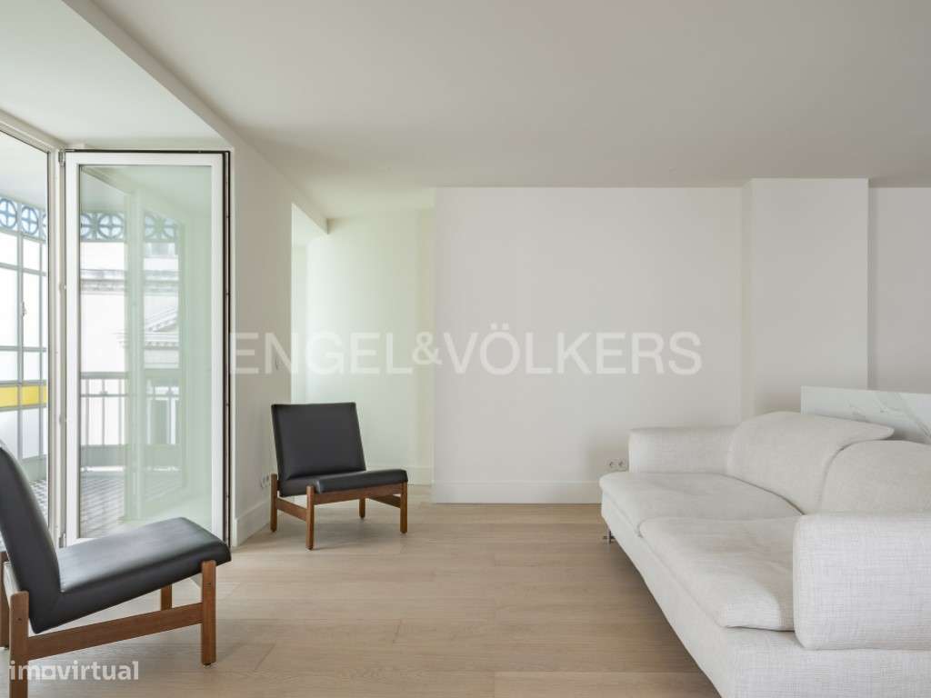 Elegante e luxuoso apartamento T2, junto à Av. da Liberdade-5