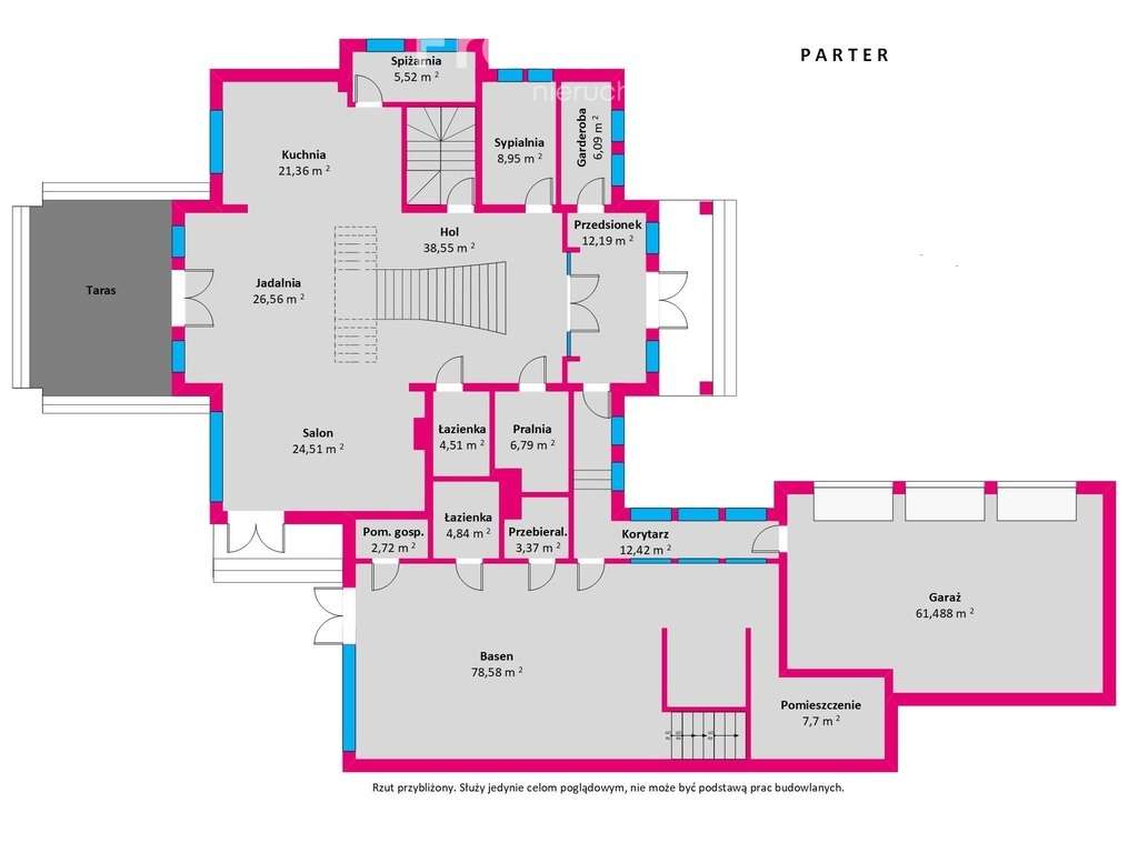 Luksusowa rezydencja z basenem, dom Klukowo - Pełny obrazek: 4/20