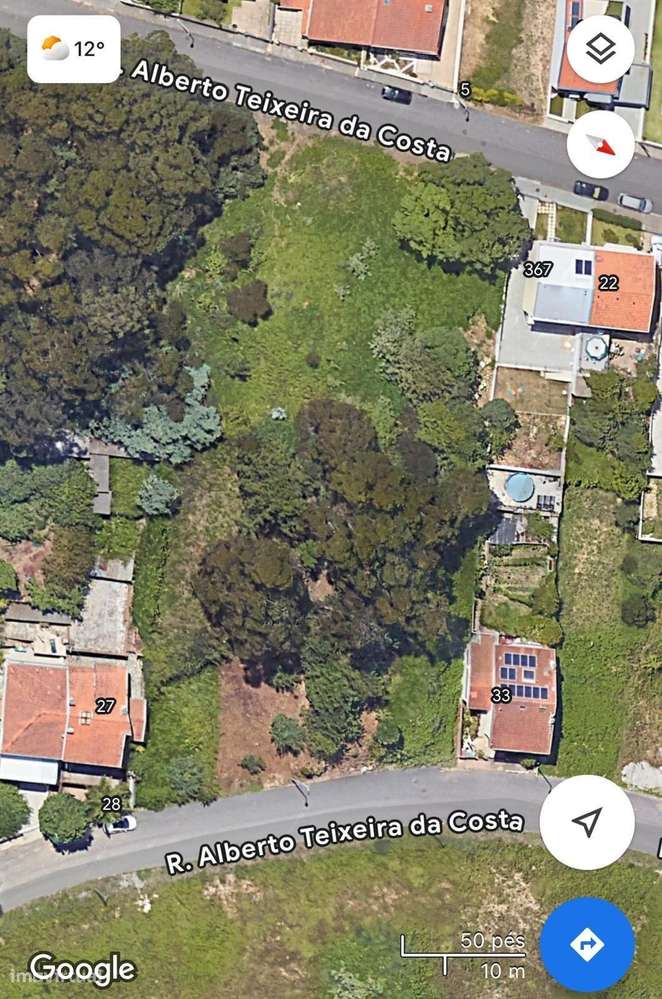 Terreno Urbano com Projeto para Moradia T3 e Piscina,  373 m2  – Valad - Grande imagem: 2/9