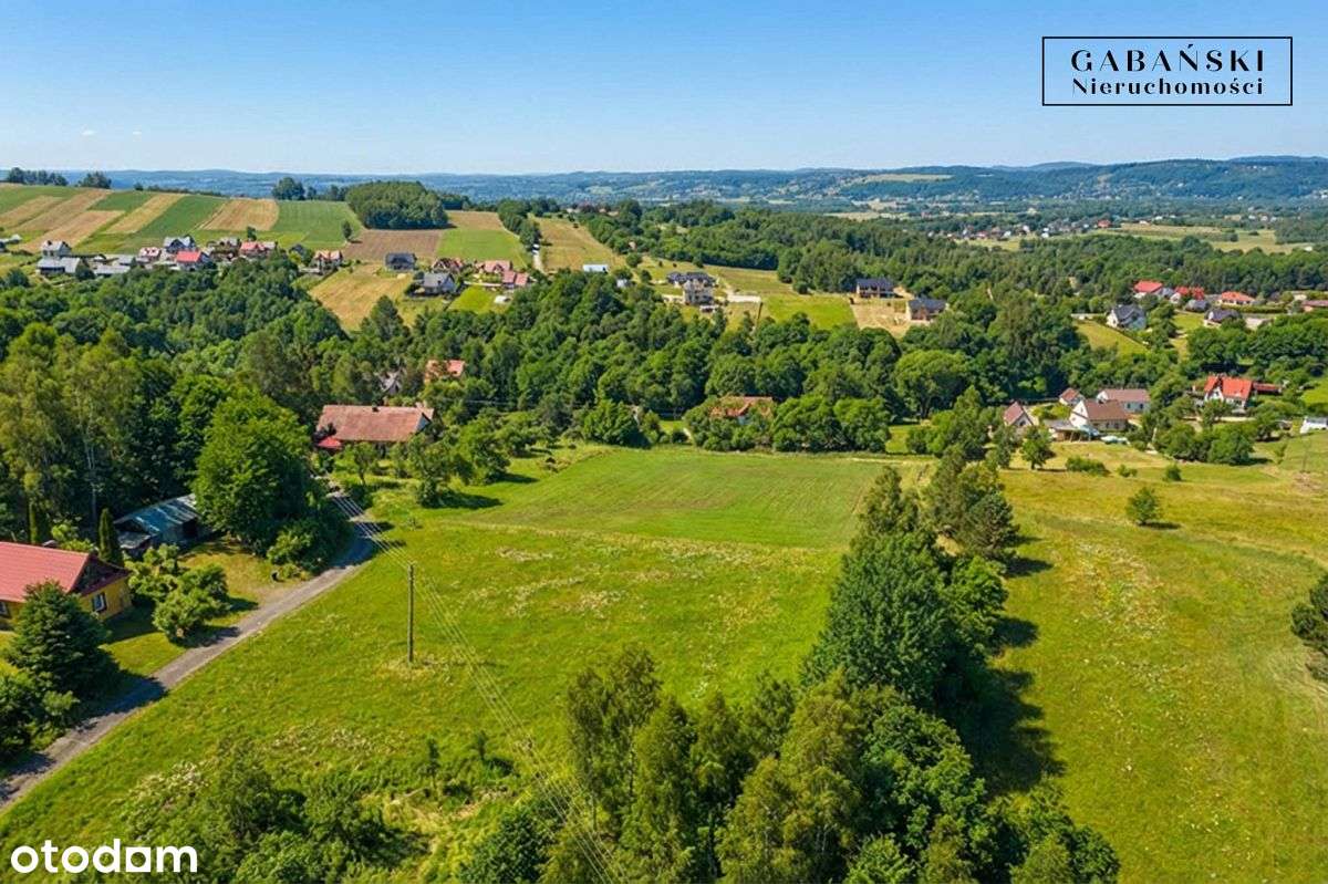 WIDOKOWA DZIAŁKA BUDOWLANA - WOLA STRÓSKA-2