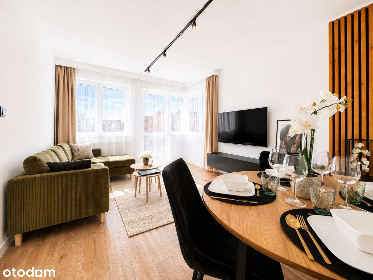 2 pokoje z Balkonem nowy Blok z windą Top