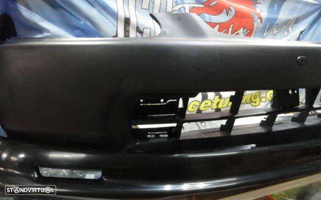 Para-choques sem frisos honda civic 96-98 EK9 look + Lip / spoiler frontal mugen style em plástico - 2