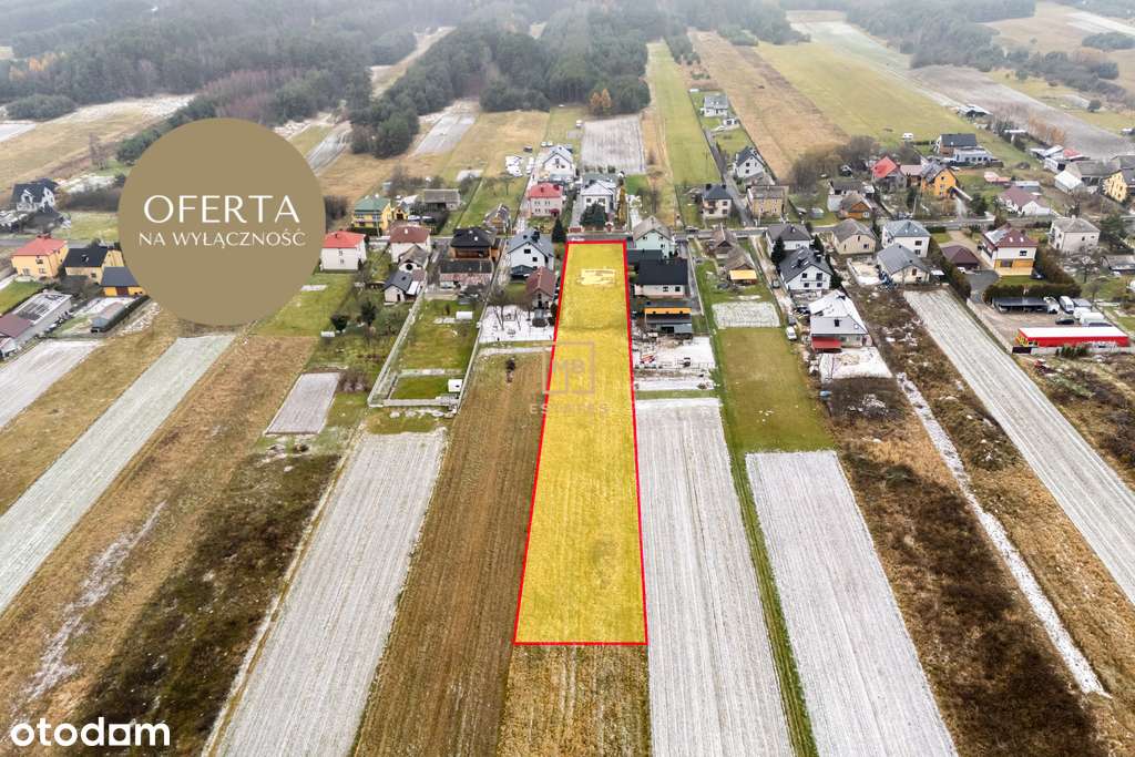 Działka budowlana z fundamentem-3