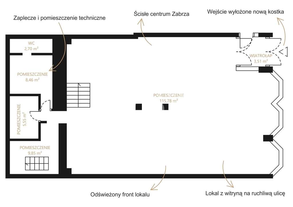 Lokal z najemcą w świetnej lokalizacji – pohled 3