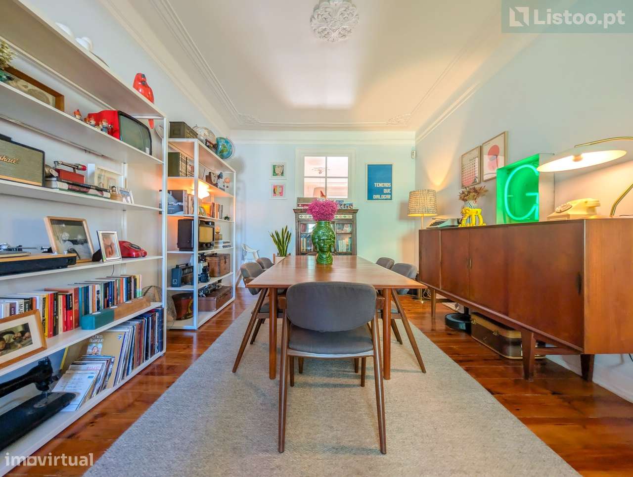 Apartamento T2+1 de traça antiga e vista desafogada no centro Lisboa - Grande imagem: 2/46