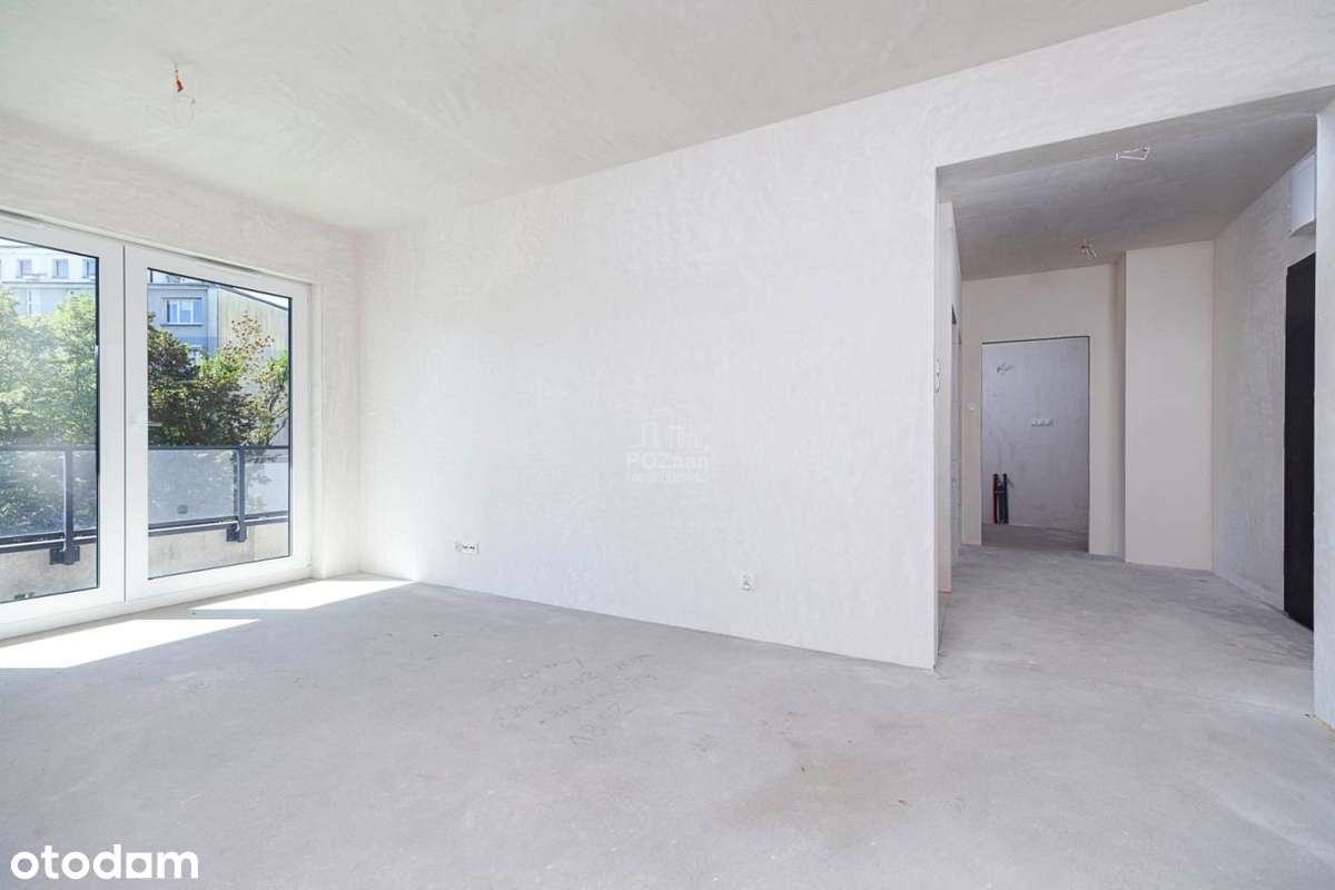 3 pok, duży balkon 13m2, Marcelińska 18-2