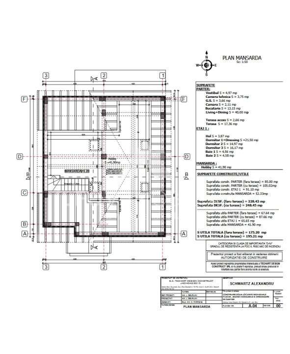 Casa single Otopeni 248.45mp, lot 464mp, influente neoromanesti - Imagine principală: 5/6