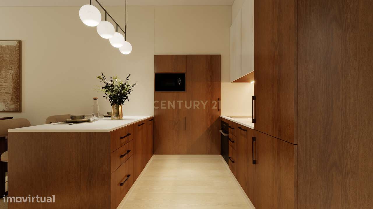 Apartamento T1 totalmente remodelado | Prédio Pireza – Zona Ribeirinha - Grande imagem: 4/12