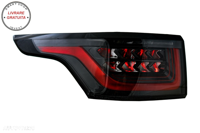 Stopuri LED LightBar Rover Range Sport L494 (2013-2017) Facelift Look- livrare gratuita - 8