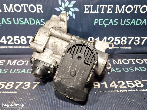 Borboleta de admissão EGR usada RENAULT LAGUNA 2.0 DCI 105CV M9R740 H8200330812 - 8200693739 - 2