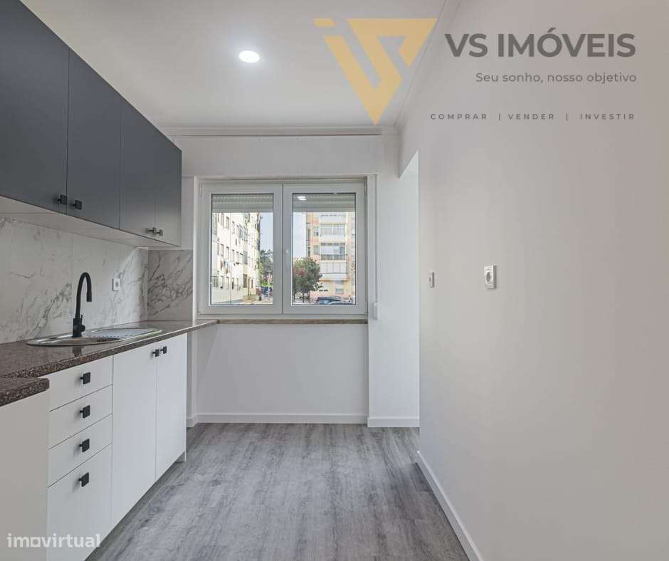 APARTAMENTO T3 TOTALMENTE REMODELADO AMORA - Grande imagem: 5/10