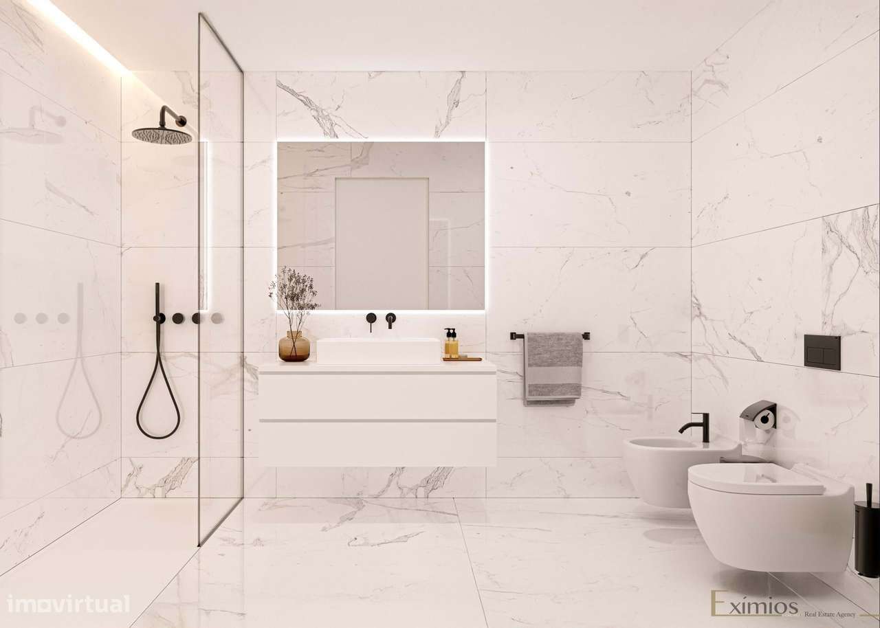 Apartamento T3 em construção, com garagem, situado em Vila do Conde-7