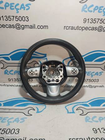 VOLANTE GUIADOR MINI COOPER PELE COMANDOS MULTIFUNÇÕES MINI COOPER ONE D S R56 R57 R55 - 1