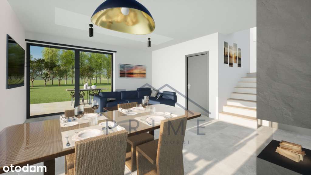 NOWA CENA/Bliźniak 103,8m²/625m² działka/Grzędzice - Pełny obrazek: 3/7