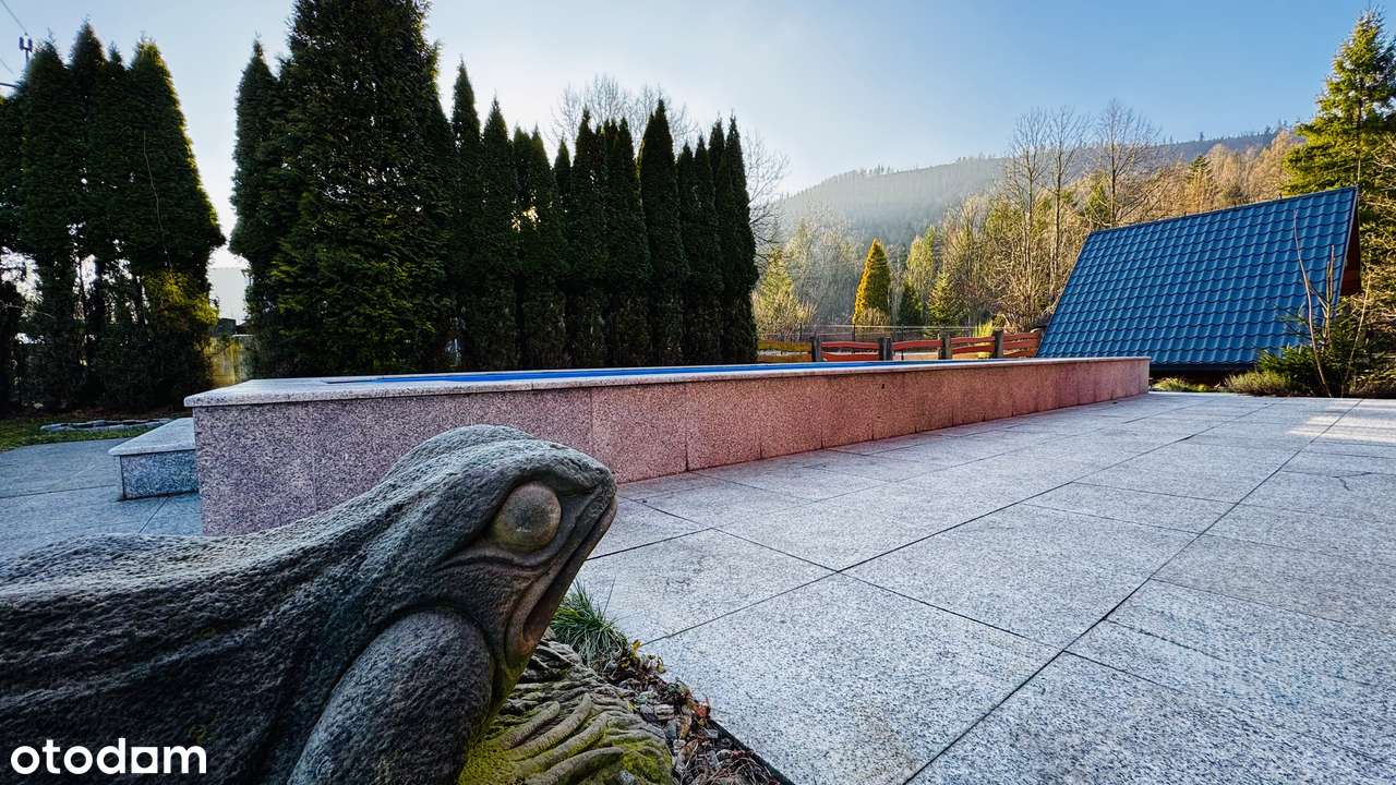 Piękny dom z bala z basenem pod Starym Groniem BRENNA-7